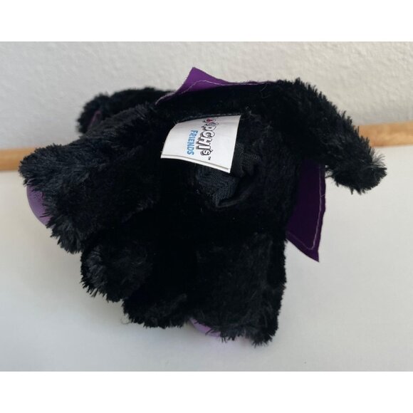 Poopchis Friends Trixee Halloween Black Cat Witch Hat Purple 7" Plush Stuffed An - Picture 5 of 9